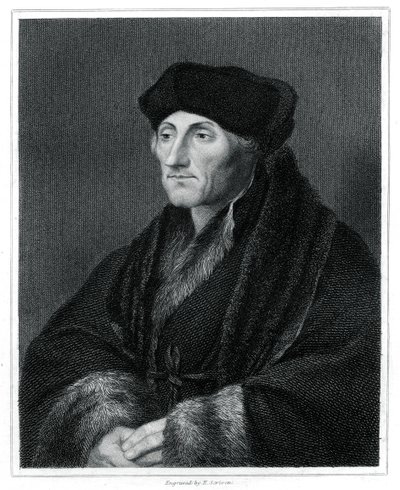 Desiderius Erasmus, umanista rinascimentale da E. Scriven