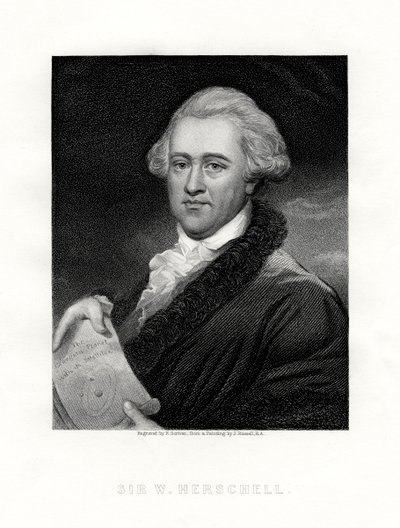 Sir Wilhelm Friedrich Herschel, astronomo e compositore britannico di origine tedesca da E. Scriven