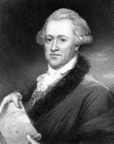 Sir William Herschel, astronomo britannico di origine tedesca da E. Scriven