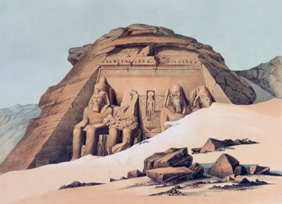 Tempio di Abu Simbel da E Weidenbach