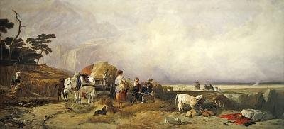 Raccolto nelle Highlands da E. and Callcott A. W. Landseer