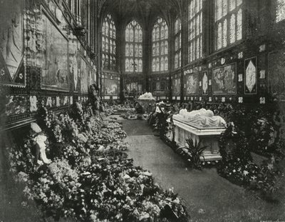 Funerale di S.A.R. Il Duca di Clarence, gennaio 1892, c1897 da E. and S. Woodbury