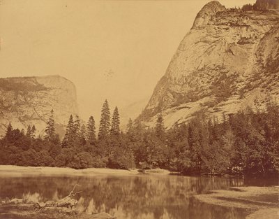 Il vecchio Piute.  Valle dello Yosemite. da Eadweard J. Muybridge