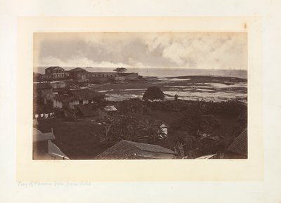 Baia di Panama dal Grand Hotel da Eadweard Muybridge