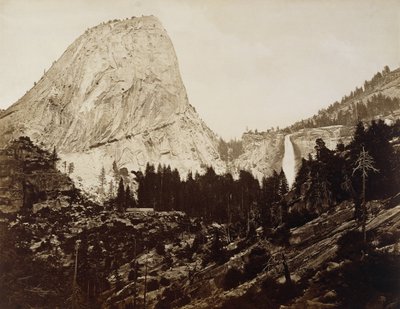 Capo della Libertà, Valle di Yosemite, 1872 da Eadweard Muybridge
