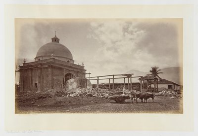 Cattedrale di La Union, El Salvador da Eadweard Muybridge