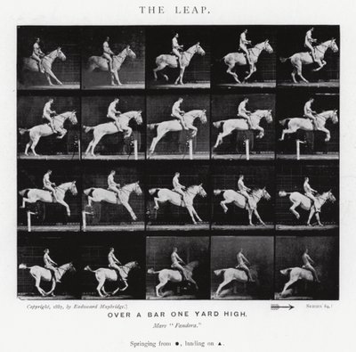 Eadweard Muybridge: Il salto da Eadweard Muybridge