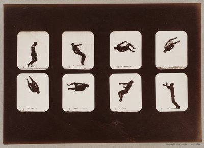 Tavola 106. Atleti, Capriola da Eadweard Muybridge