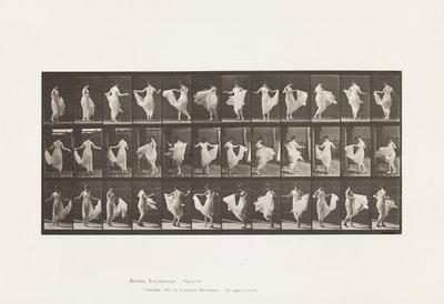 Piatto 192. Ballare (fantasia) da Eadweard Muybridge