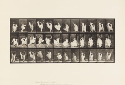Piatto 193. Ballando (fantasia) da Eadweard Muybridge