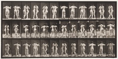 Piatto 196. Ballando il valzer, due modelli da Eadweard Muybridge