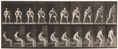 Tavola 249. Alzarsi dalla sedia da Eadweard Muybridge