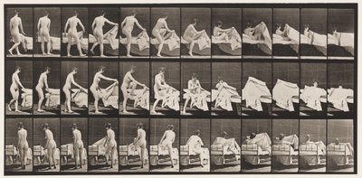 Piastra 263. Entrare nel letto da Eadweard Muybridge