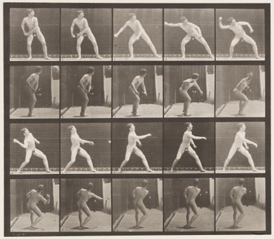 Tavola 273. Baseball; lanciare da Eadweard Muybridge