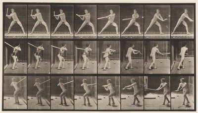 Tavola 276. Baseball; battuta da Eadweard Muybridge