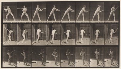 Tavola 277. Baseball; battuta da Eadweard Muybridge