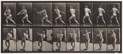 Tavola 278. Baseball; battuta da Eadweard Muybridge