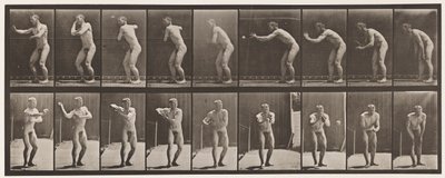 Tavola 281. Baseball; presa e lancio da Eadweard Muybridge