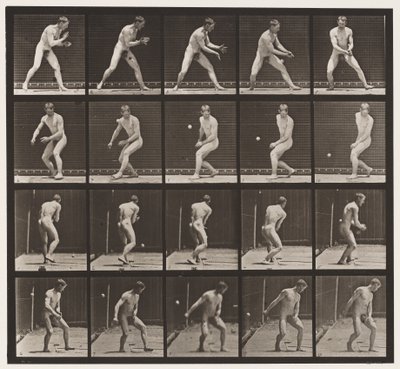 Tavola 288. Baseball; Errore da Eadweard Muybridge