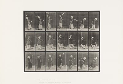 Tennis su prato da Eadweard Muybridge