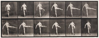 Tavola 369. Prima azione di balletto da Eadweard Muybridge