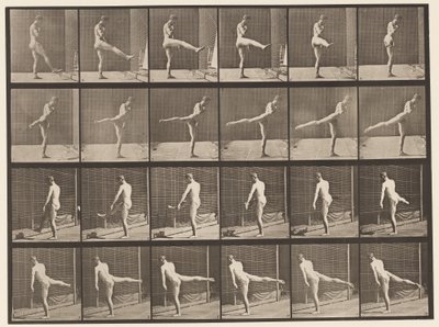 Tavola 370. Prima azione di balletto da Eadweard Muybridge