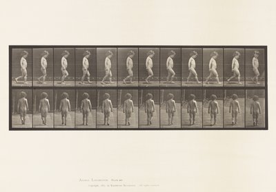 Bambino, camminare da Eadweard Muybridge
