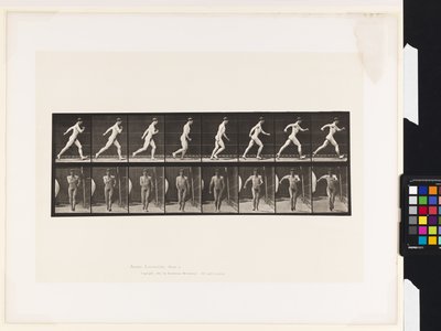 Tavola 4. Camminare da Eadweard Muybridge