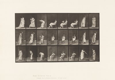 Sedersi, Alzarsi, ecc., 1885 da Eadweard Muybridge