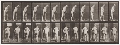 Emiplegia; Camminare con Stampella, 1885 da Eadweard Muybridge
