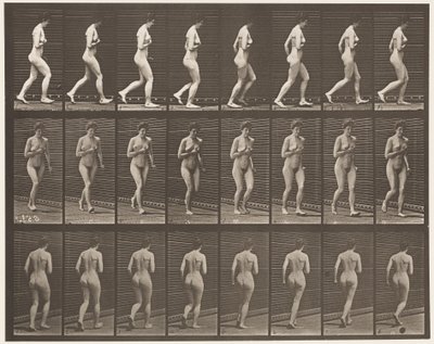 Tavola 70. Correre da Eadweard Muybridge