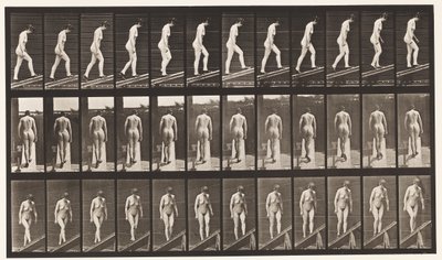 Tavola 85. Salire una pendenza da Eadweard Muybridge