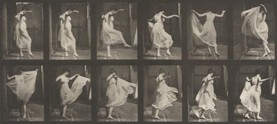 Tavola Numero 188. Danza (fantasia) da Eadweard Muybridge
