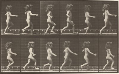 Tavola Numero 469. Bambino che Corre da Eadweard Muybridge