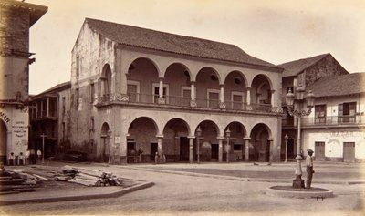 Il Cabildo, Panama da Eadweard Muybridge