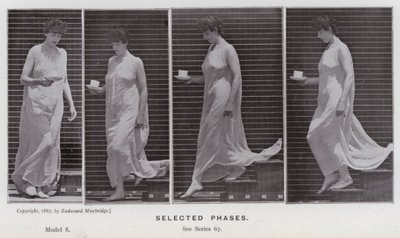 Figura umana in movimento: Fasi selezionate da Eadweard Muybridge