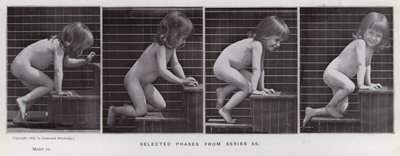 La figura umana in movimento: Fasi selezionate dalla serie 86 da Eadweard Muybridge