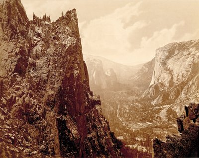 Valle dello Yosemite da Union Point da Eadweard Muybridge