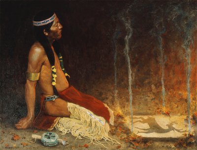 Il Prestigiatore da Eanger Irving Couse