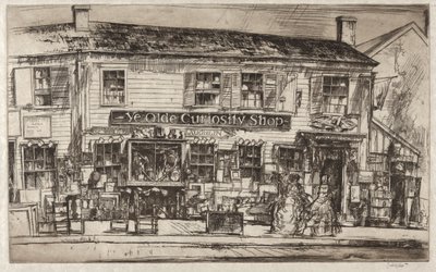 Ye Olde Curiosity Shop, Nantucket da Earl Horter