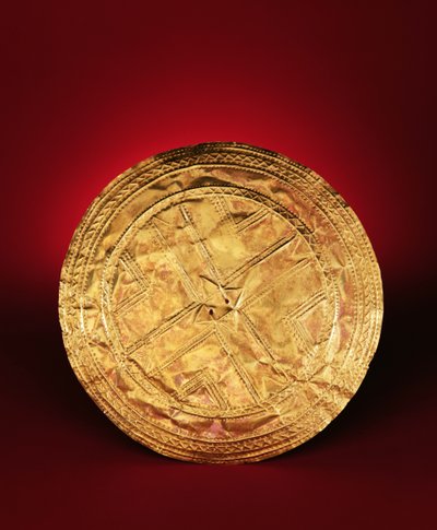 Disco possibilmente usato come spilla, da Tedavnet, Contea di Monaghan da Early Bronze Age