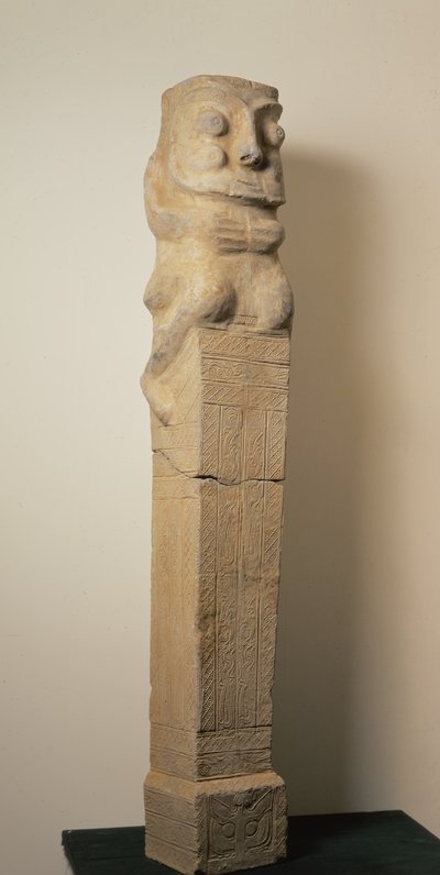 Architrave di Tomba in Ceramica Cinese, Dinastia Han Orientale, 25-220 da Eastern Han Dynasty Chinese School