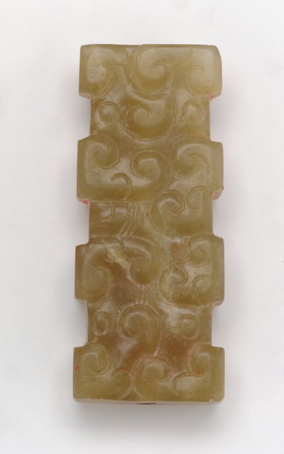 Pendente rettangolare da Eastern Zhou Dynasty Chinese School