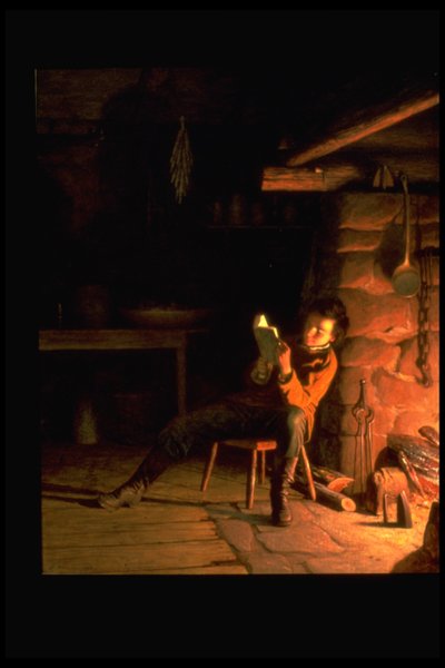 La fanciullezza di Lincoln da Eastman Johnson
