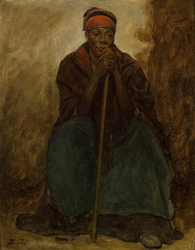 Dinah, ritratto di una donna nera da Eastman Johnson