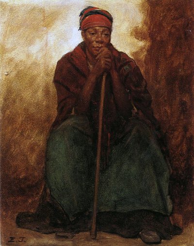 Dinah, la serva nera da Eastman Johnson