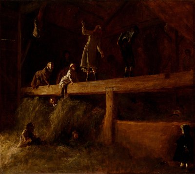 Nel fienile, c.1878 da Eastman Johnson