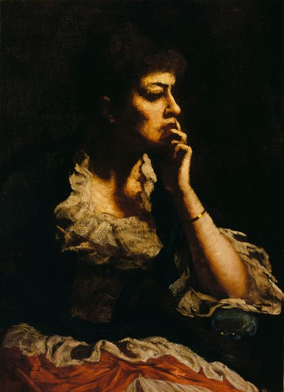 Ritratto di Mrs. Eastman Johnson, ca. 1888 da Eastman Johnson