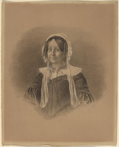 Ritratto di una vecchia donna da Eastman Johnson