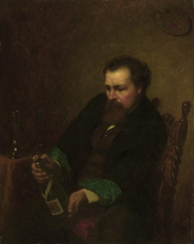 Autoritratto, 1863 da Eastman Johnson